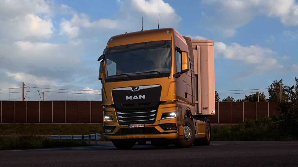 Euro Truck Simulator 2: The new MAN TG3 TGX is in the game