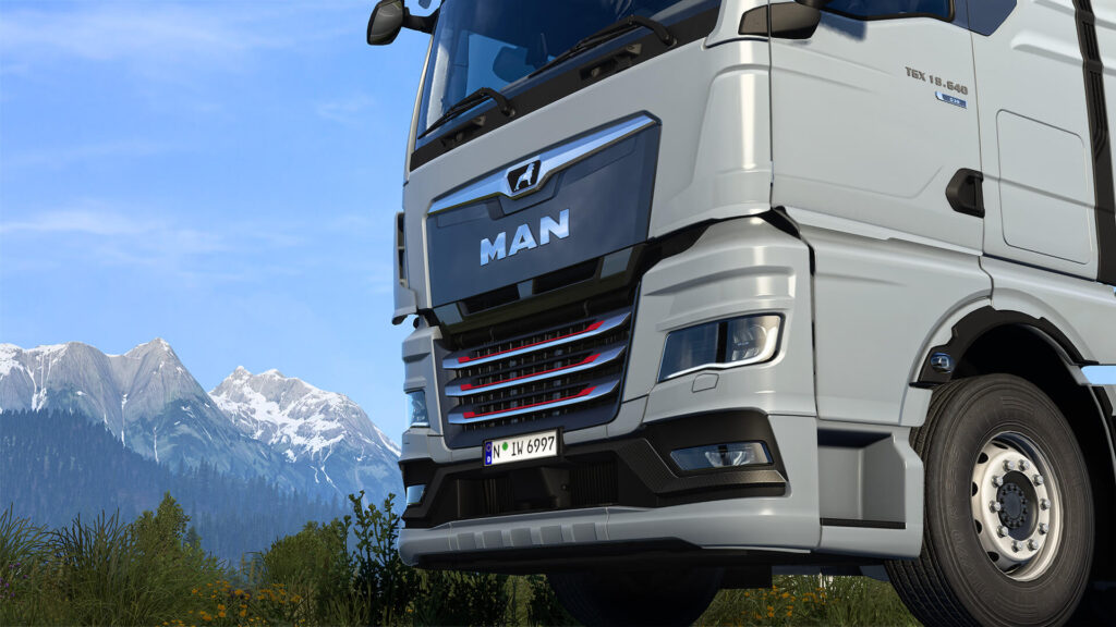 Euro Truck Simulator 2: The new MAN TG3 TGX is in the game