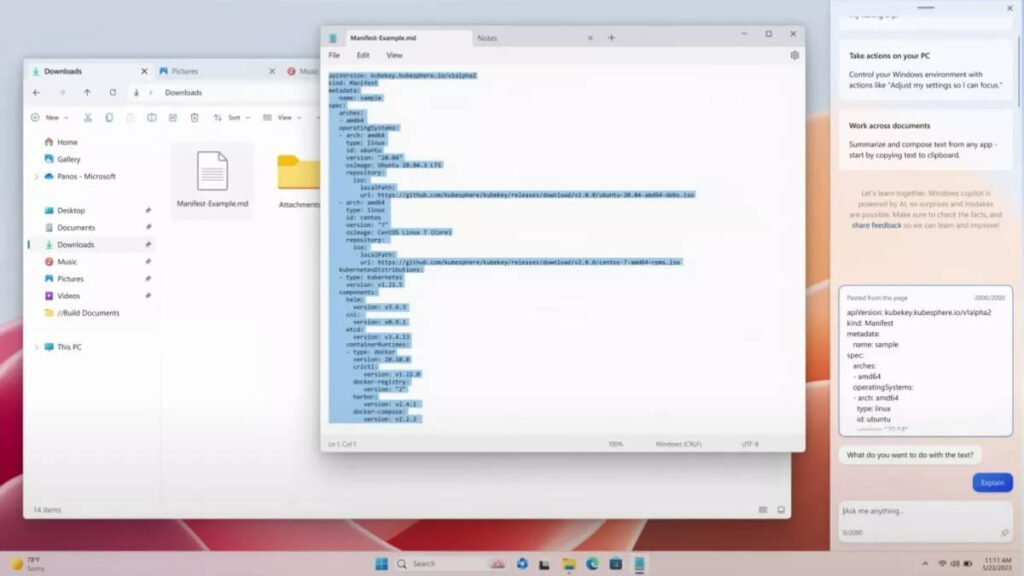Microsoft revealed a complete redesign of Explorer in Windows 11
